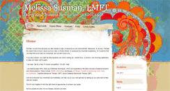 Desktop Screenshot of melissasusman.com